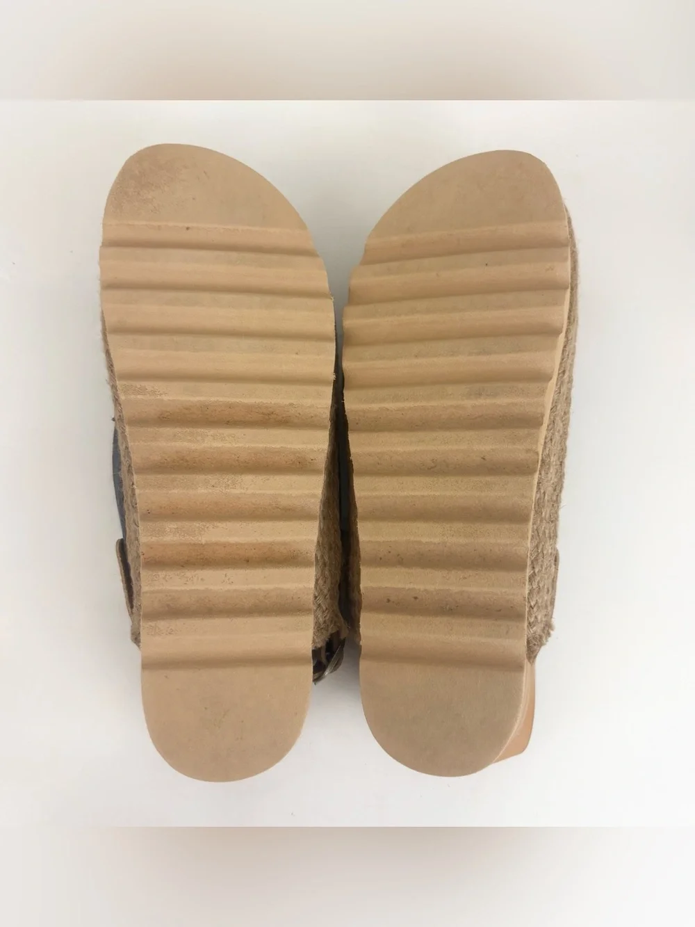 Reef Cushion Sage Women's Denim Blue Gray Clogs Espadrille Trimmed Women’s Sz 11